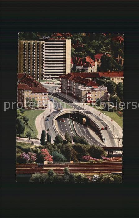Berlin Halensee Schnellstraßen Einfahrt