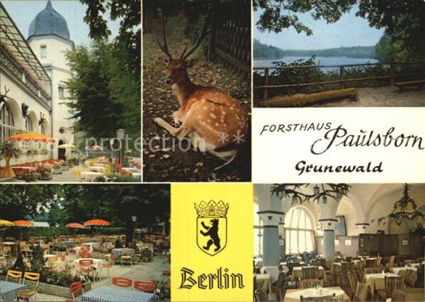 Berlin Grunewald Forsthaus Paulsborn