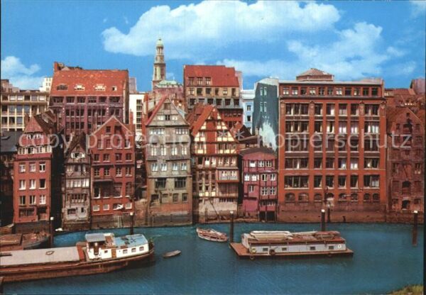 Hamburg Alte Häuser Nicolaifleet