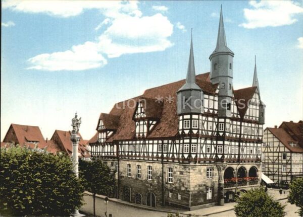 Duderstadt Rathaus Mariensäule