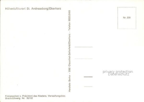 Andreasberg Harz St Luftaufnahme – Bild 2