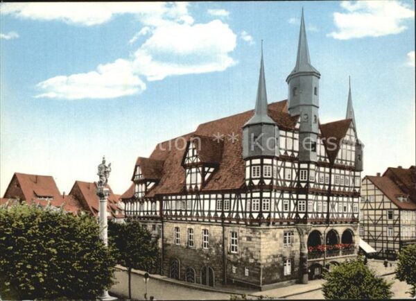 Duderstadt Rathaus Mariensäule