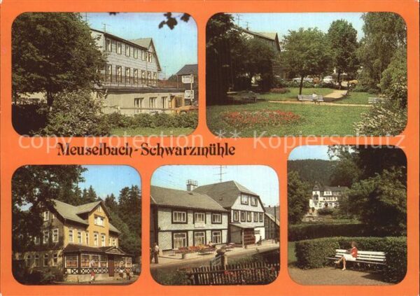 Meuselbach-Schwarzmuehle Gasthaus FDGB Erholungsheime
