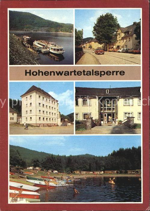 Hohenwarte Talsperre Ferienheim Linkenmühle Löhma