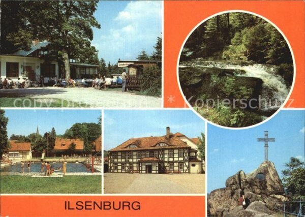 Ilsenburg Harz Gaststätte Plessenburg Ilsefälle