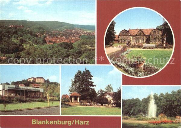 Blankenburg Harz Museum Kleines Schloss Stadtpark Thiepa