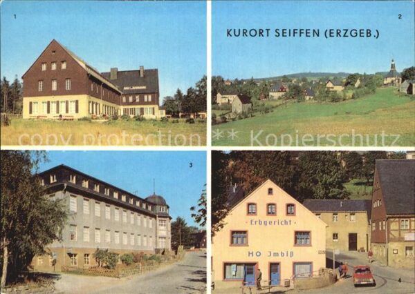 Seiffen Erzgebirge FDGB Berghof Erzgebirgisches Spielzeugm
