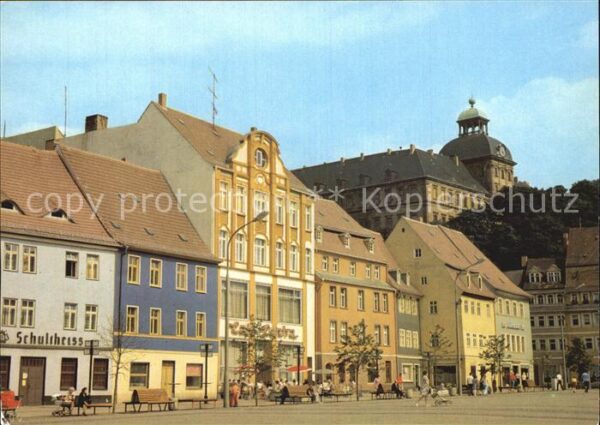 Weissenfels Saale Karl Marx Platz Schloss Neu Augustusbur