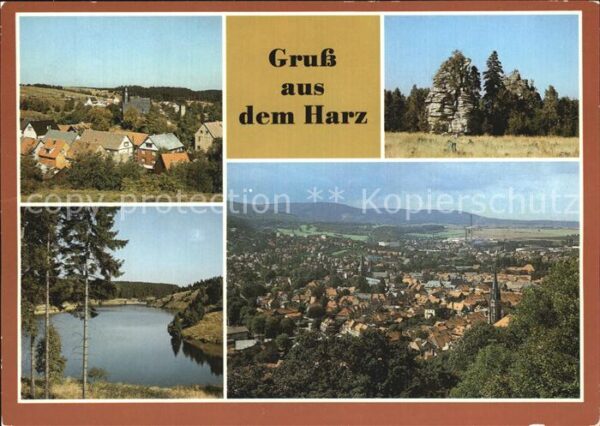 Wernigerode Harz Trautenstein Schierke Schnarcherklippen