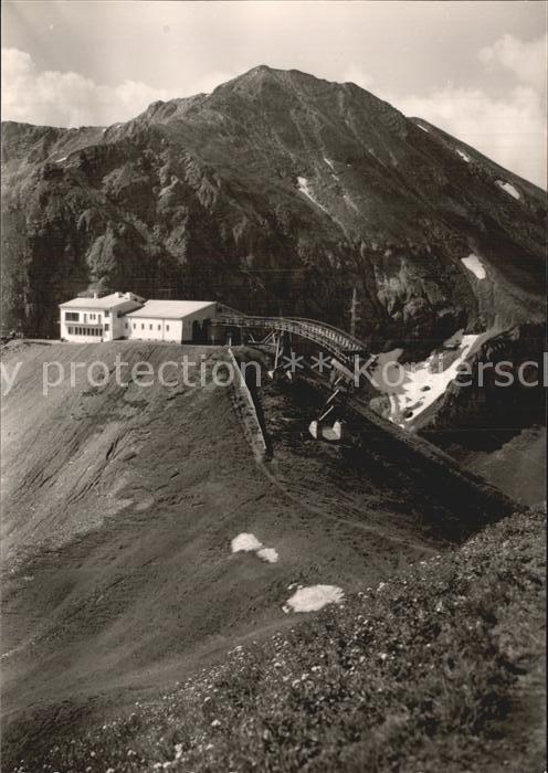 Kleinwalsertal Kanzelwandbahn Bergstation Hammerspitze