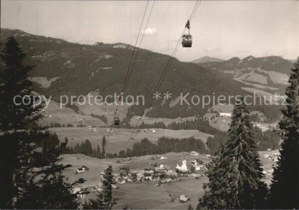 Kleinwalsertal Riezlern Kanzelwandbahn