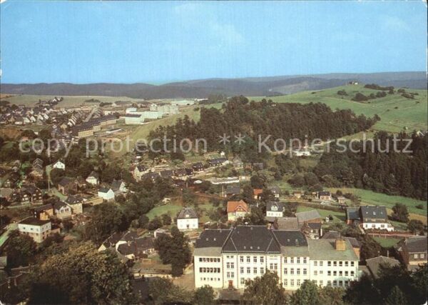 Lobenstein Bad Blick vom Alten Turm