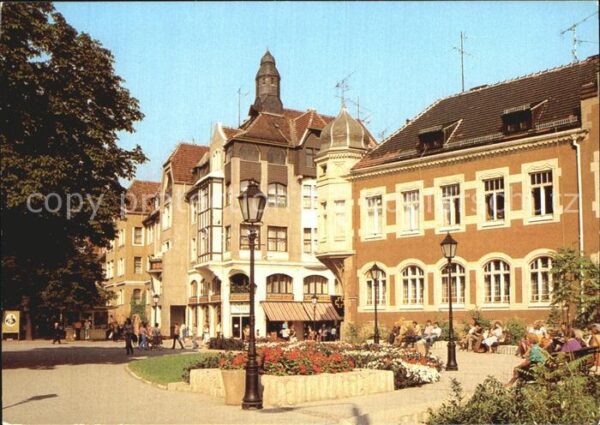 Zwickau Sachsen Blick zur Inneren Plauenschen Straße