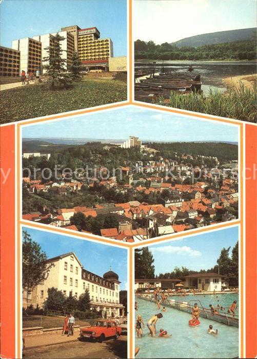 Friedrichroda FDGB Erholungsheim Gondelteich Adolphsb