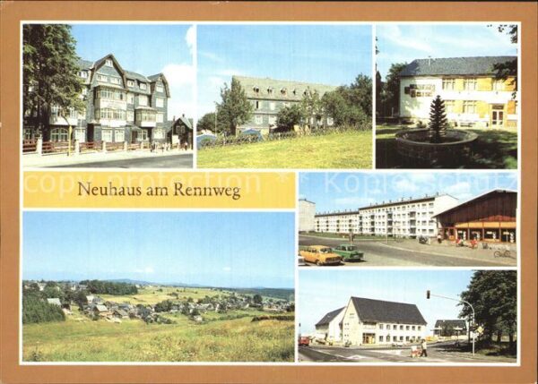 Neuhaus Rennweg Erholungsheim Ernst Thälmann VEB Leuna