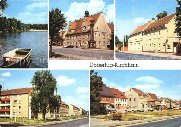 Doberlug-Kirchhain Bad Erna Rathaus HO Gaststätte Grüner B