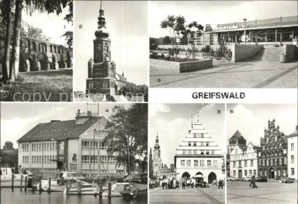 Greifswald Klosterruine Eldena Dom Sankt Nikolai H