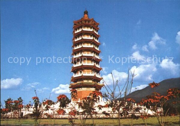 Taiwan Pagode Ching Lung Mountain