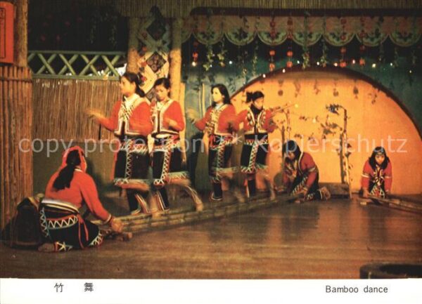 Asien Asia Bamboo Dance