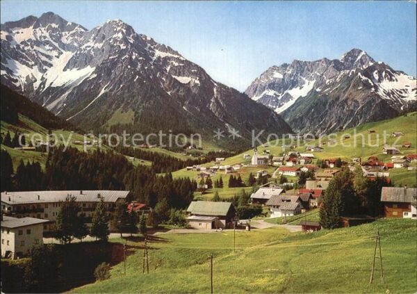 Hirschegg Kleinwalsertal Vorarlberg Elferkopf Zwölferkopf Widderstein
