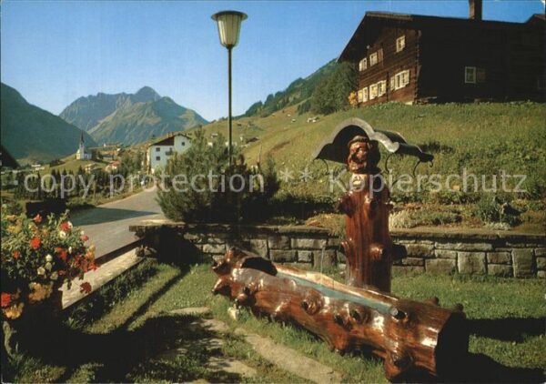 Hirschegg Kleinwalsertal Vorarlberg Ignatzbrunnen Widderstein