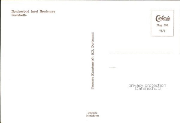 Norderney Nordseebad Poststraße – Bild 2