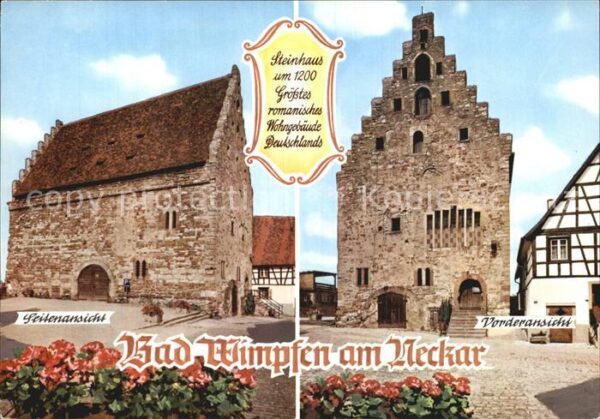 Bad Wimpfen Steinhaus romanisches Wohngebäude