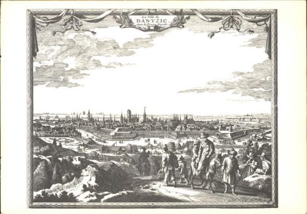 Danzig Westpreussen Kupferstich