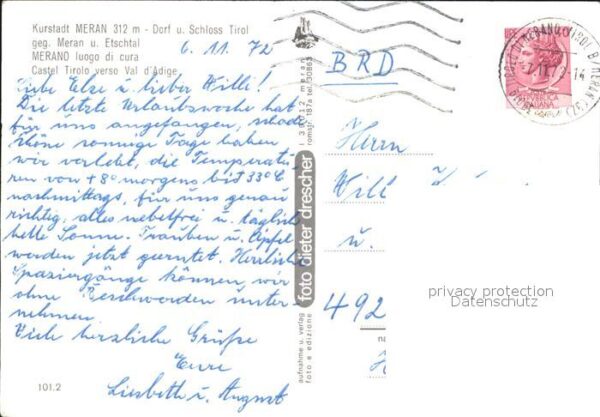 Meran Merano Luftaufnahme – Bild 2