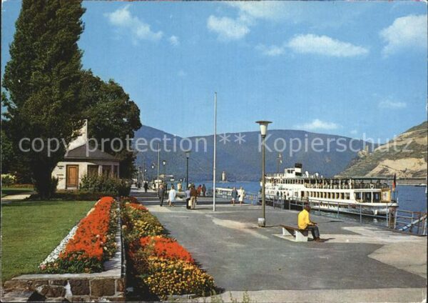 Bingen Rhein Rheinpromenade