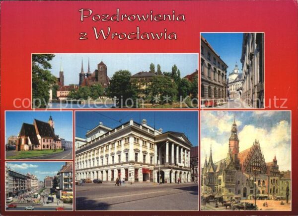 Wroclaw Stadtansichten Kirchen