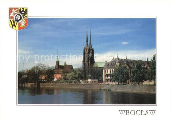 Wroclaw Aussicht Dominsel