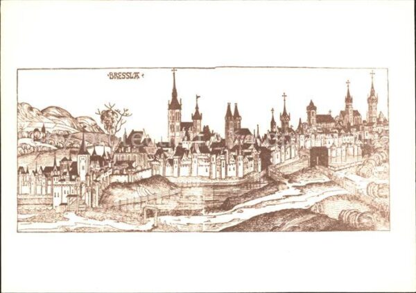 Wroclaw Kupferstich