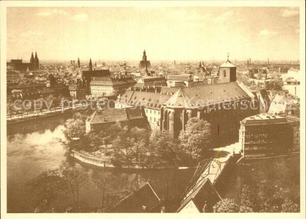 Wroclaw Oderufer Sandinsel