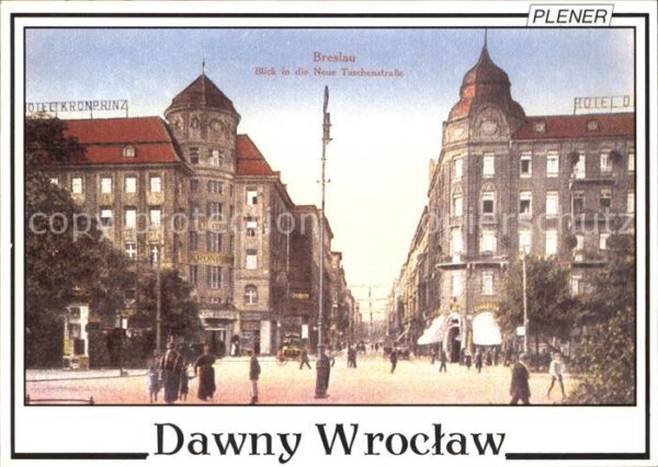 Wroclaw Neue Taschenstraße Künstlerkarte
