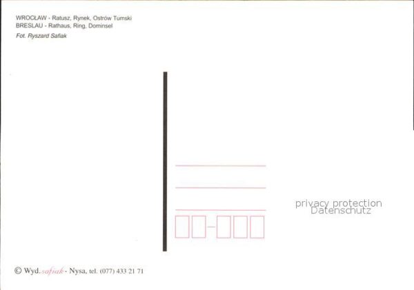 Wroclaw Rathaus Ring Dominsel – Bild 2