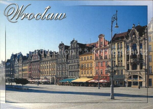 Wroclaw Markt Bürgerhäuser