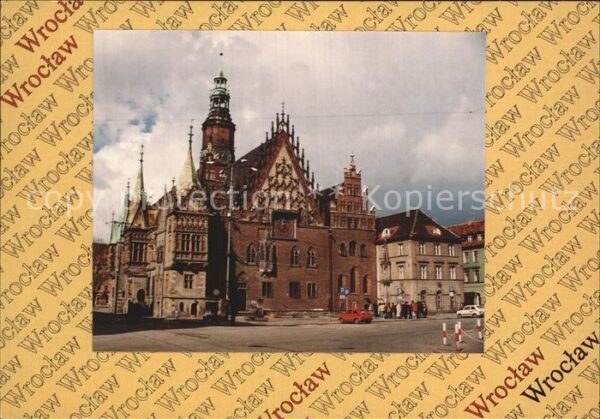Wroclaw Rathaus Bürgerhäuser