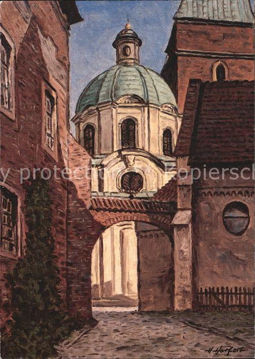 Breslau Niederschlesien Gotisches Rathaus Kl??eltor Dom K?nstle