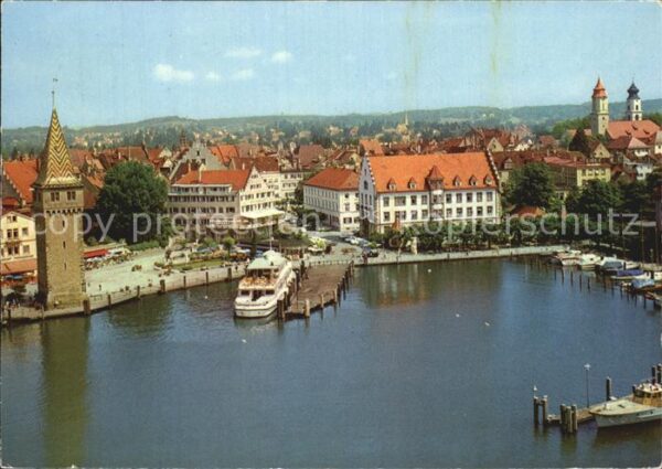 Lindau Bodensee Hafen Mangturm