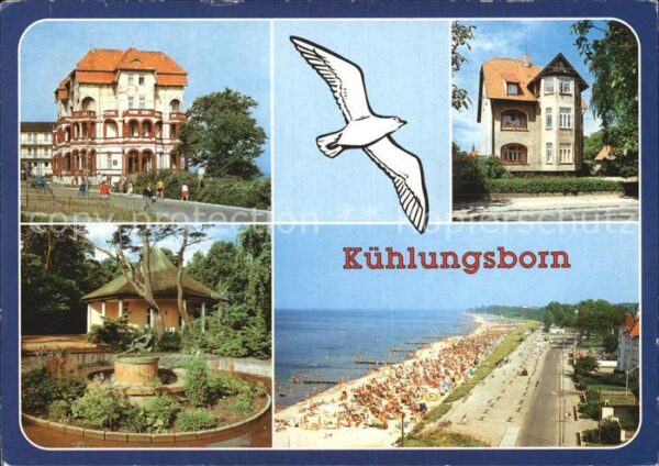 Kuehlungsborn Ostseebad Strand Ansichten