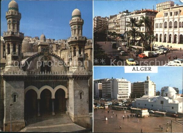 Alger Algerien Stadtansichten Moschee