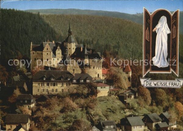 Lauenstein Oberfranken Burg Die Weiße Frau