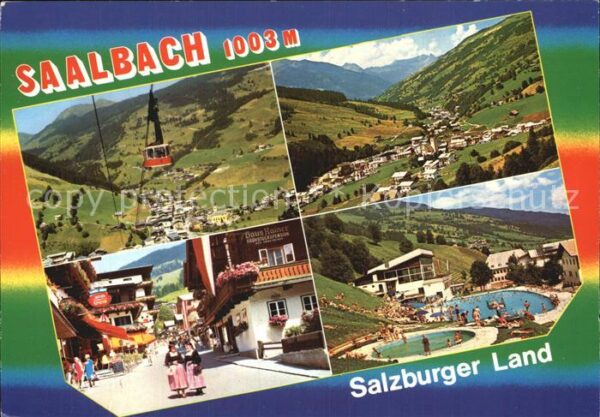 Saalbach-Hinterglemm Seilbahn Schattberg Talschluss Dorfstra