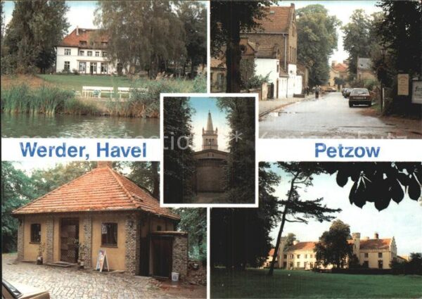 Petzow Werder Havel Cafe Alte Schmiede Schloss