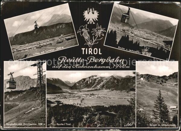 Reutte Tirol Hahnenkamm Bergbahn Höfen mit Taneller