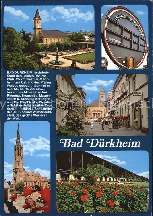 Bad Duerkheim Heilbad Kirche Ortsansichten
