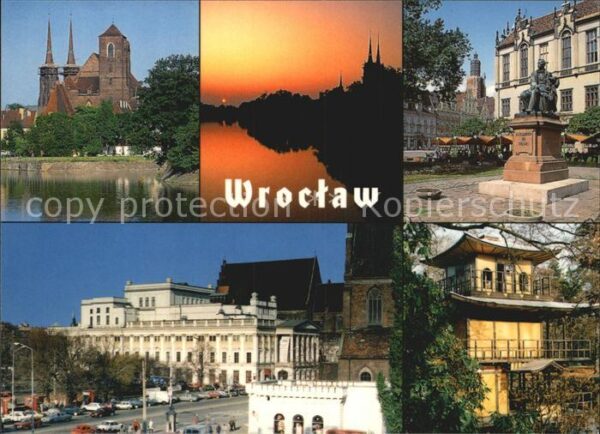Wroclaw Kathedrale Opernhaus Japanische Pagode