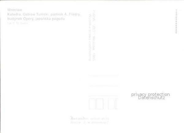 Wroclaw Kathedrale Opernhaus Japanische Pagode – Bild 2