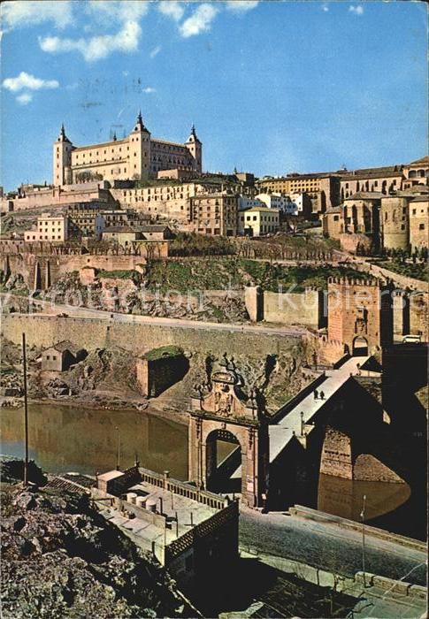 Toledo Castilla-La Mancha Alcantara Brücke Alcazar